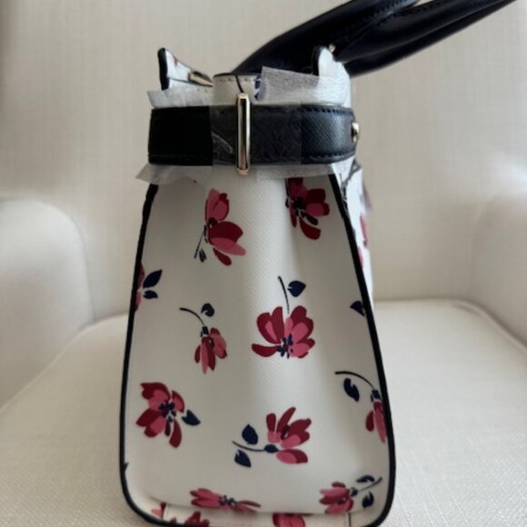 Kate Spade NWT Madison "Staci Tea Garden Toss" Satchel - Picture 6 of 7